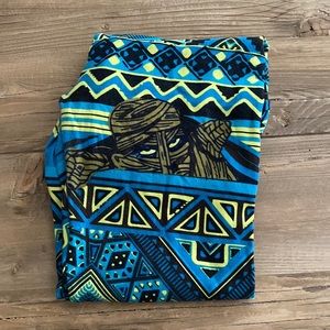 OS LuLaRoe Halloween Mummy Leggings One Size